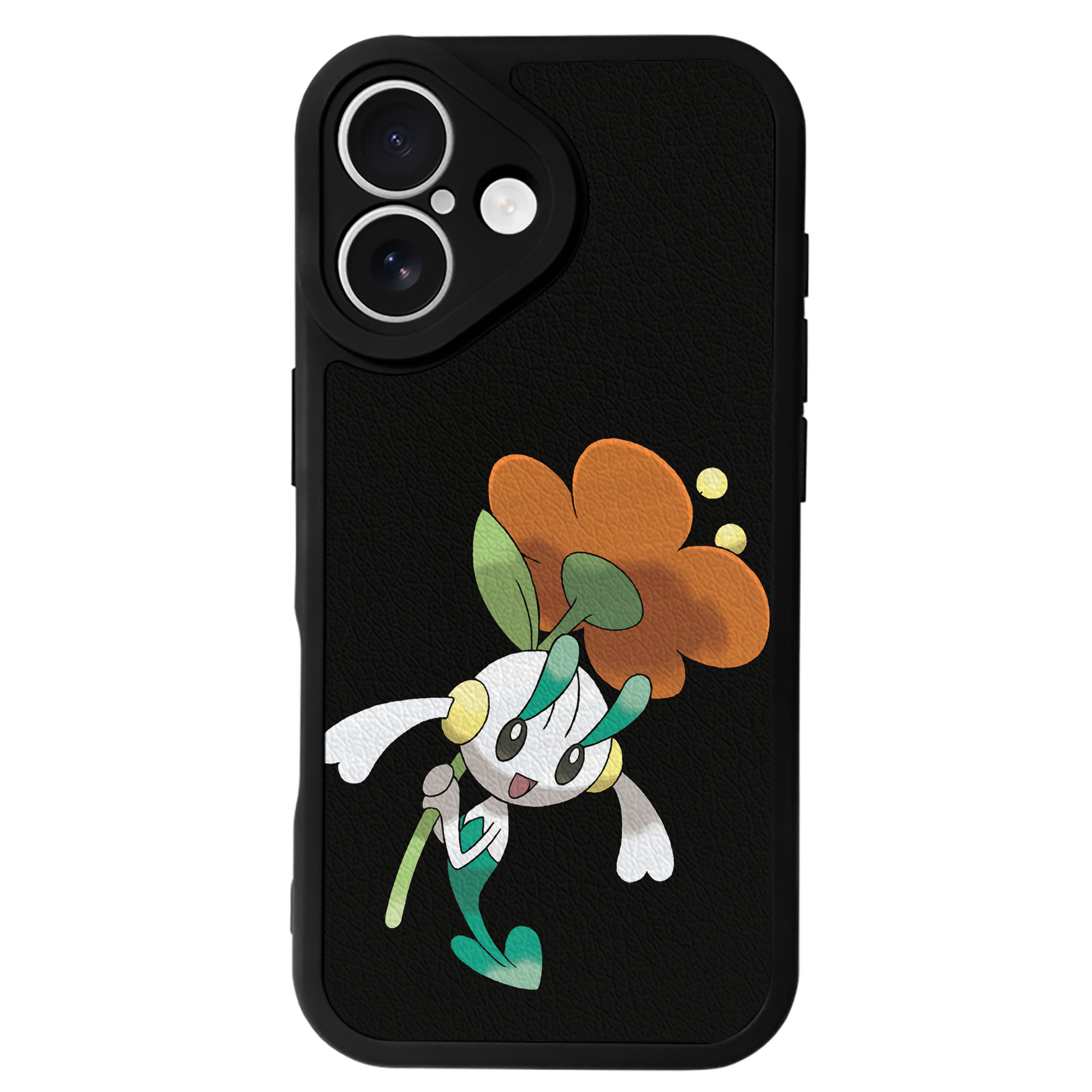 （画像用） ポケットモンスター Pokémon 【iPhone 16シリーズ対応】シリコンスマホケース（レザー調） 材質：シリコン